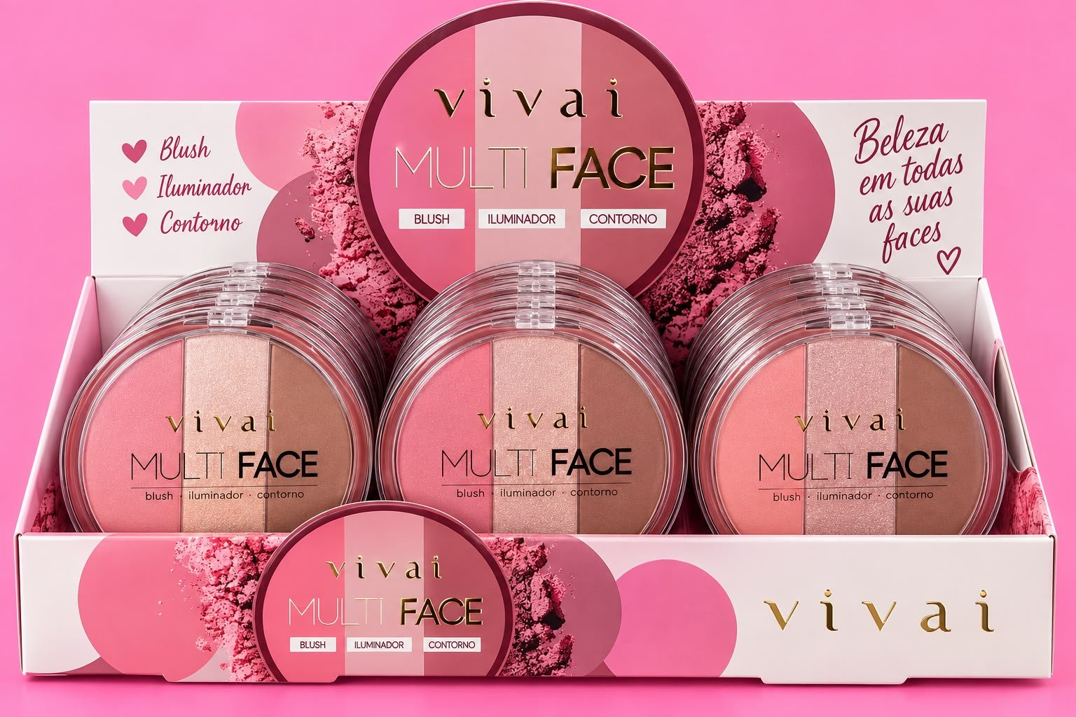 PALETA MULTI FACE  3X1 VIVAI