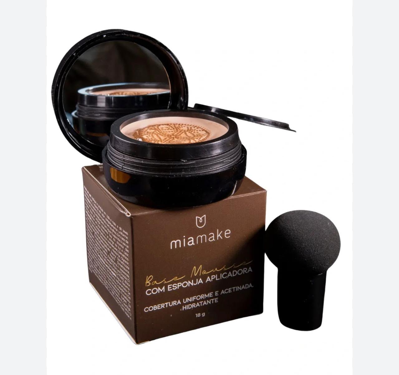 BASE MOUSSE COM ESPONJA APLICADORA