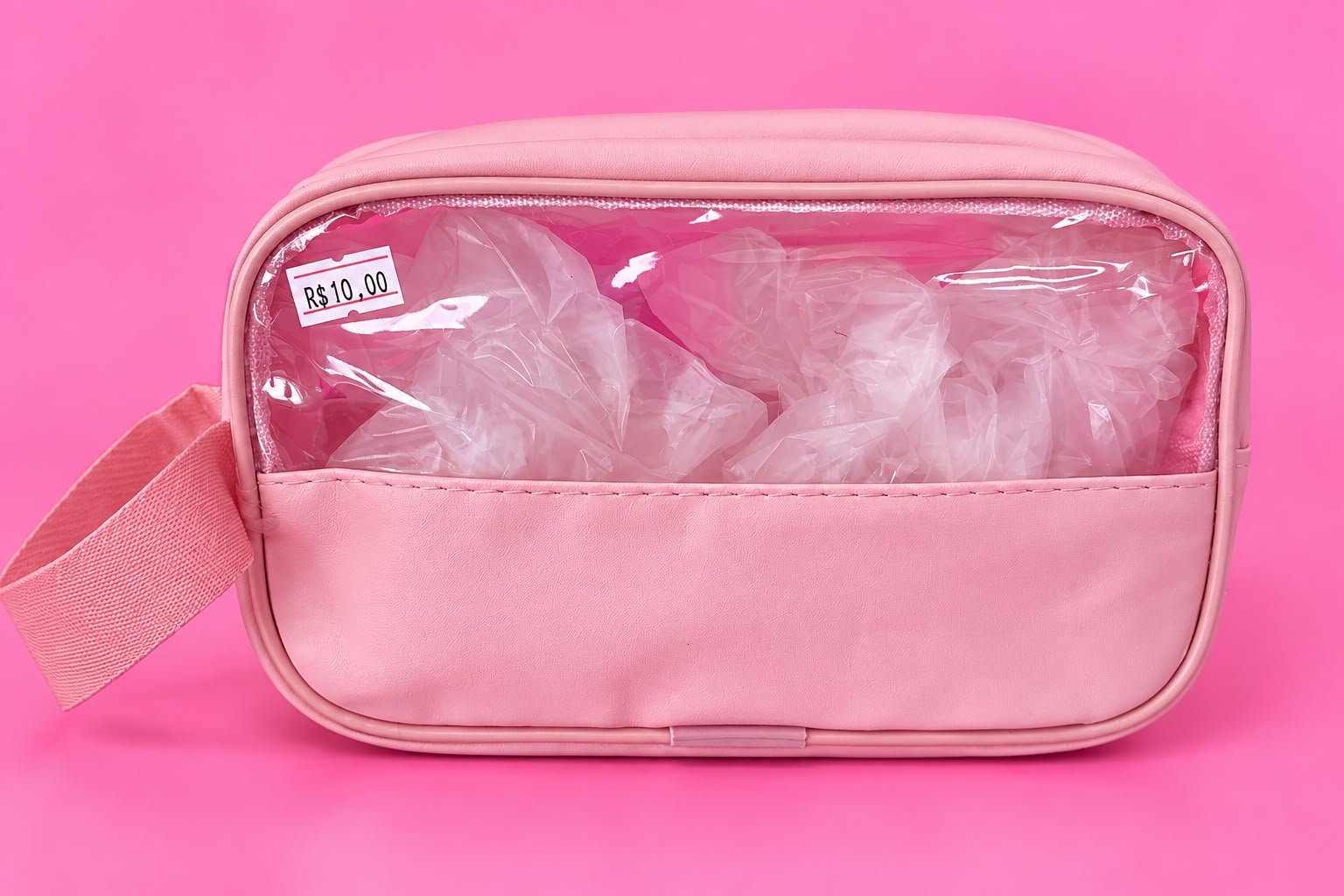 NECESSARIE ROSA PEQUENA E PRETA