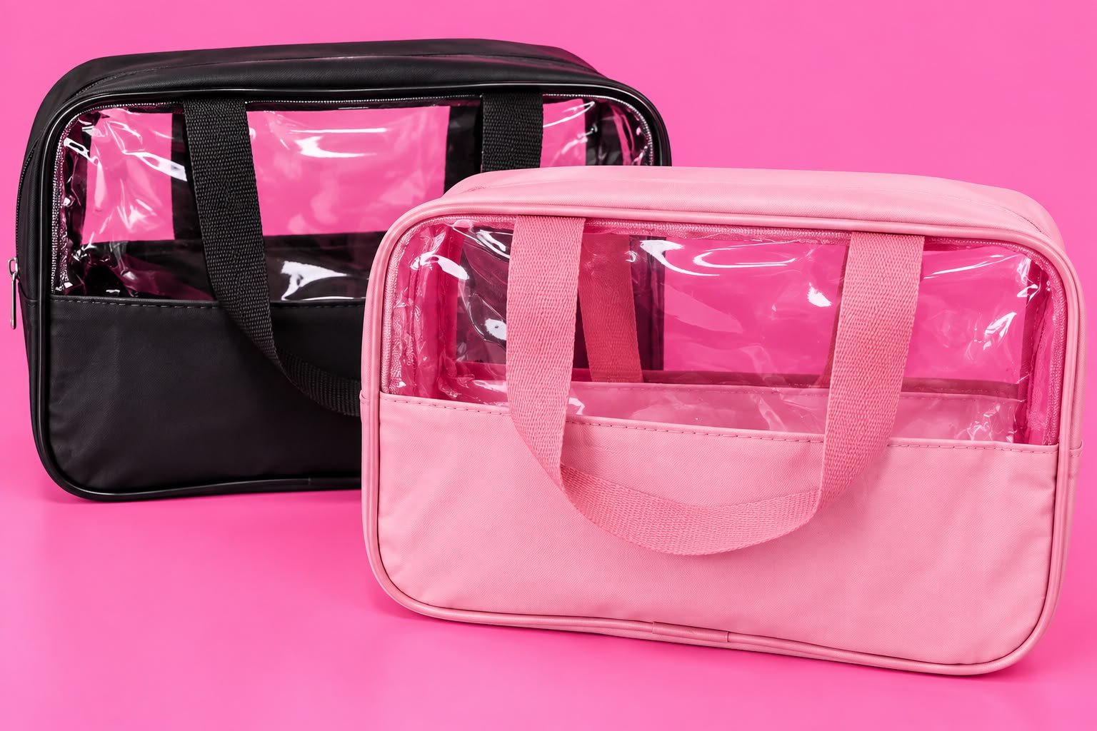 NECESSARIE GRANDE ROSA E PRETA